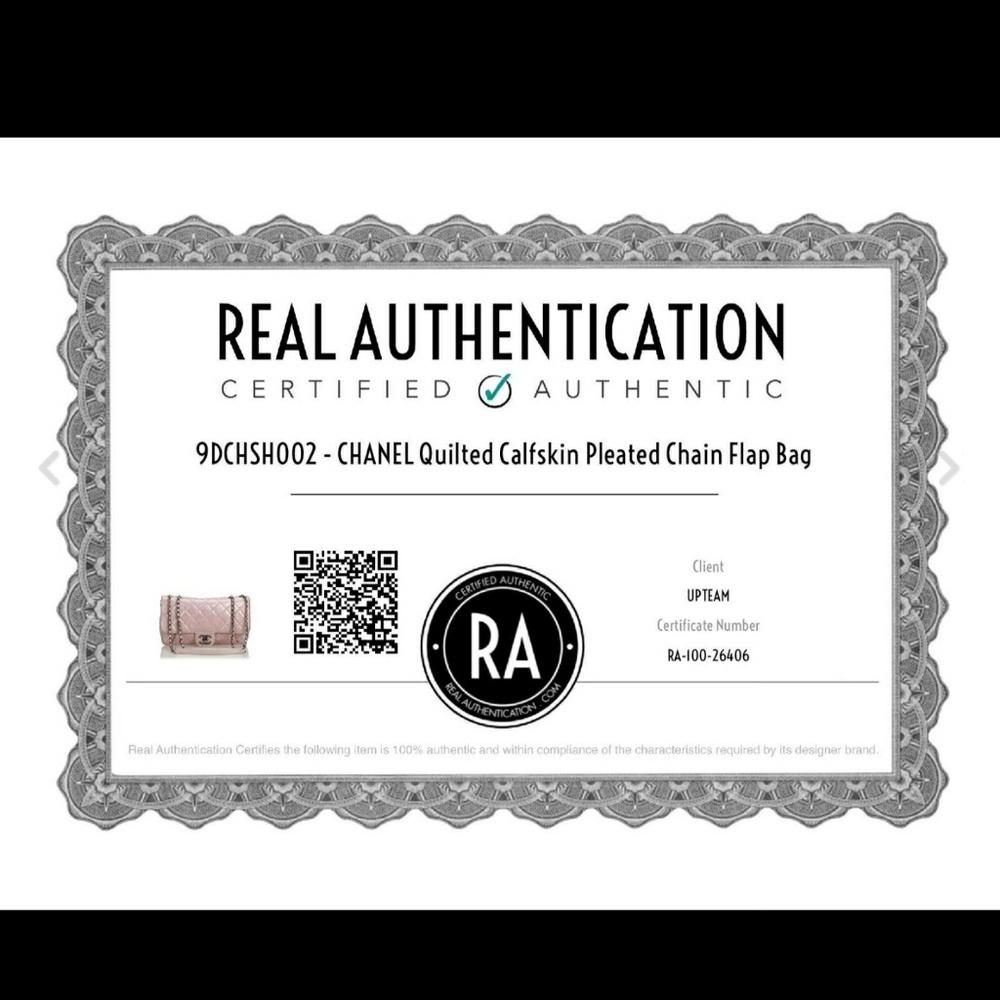 Auth CHANEL Metallic Pink MORE PHOTOS - Picture 7 of 8
